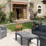 La terrasse et le jardin