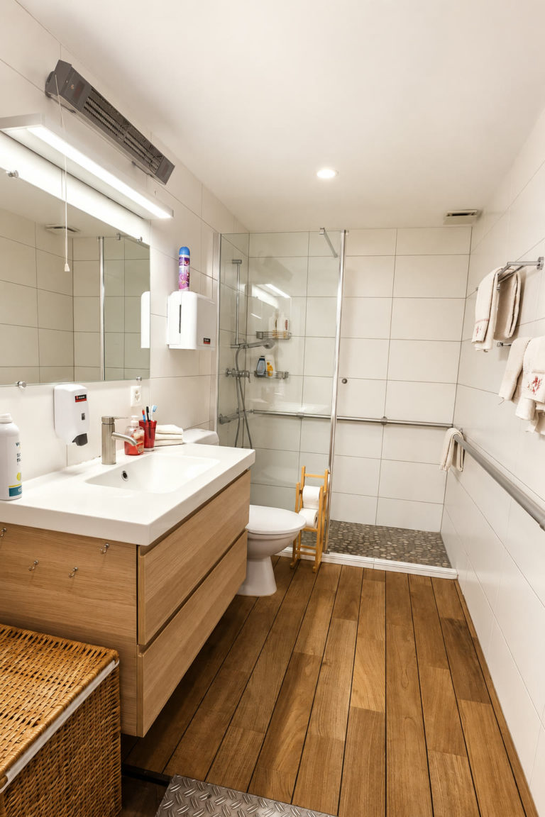 Chambre Bambou, salle de bain