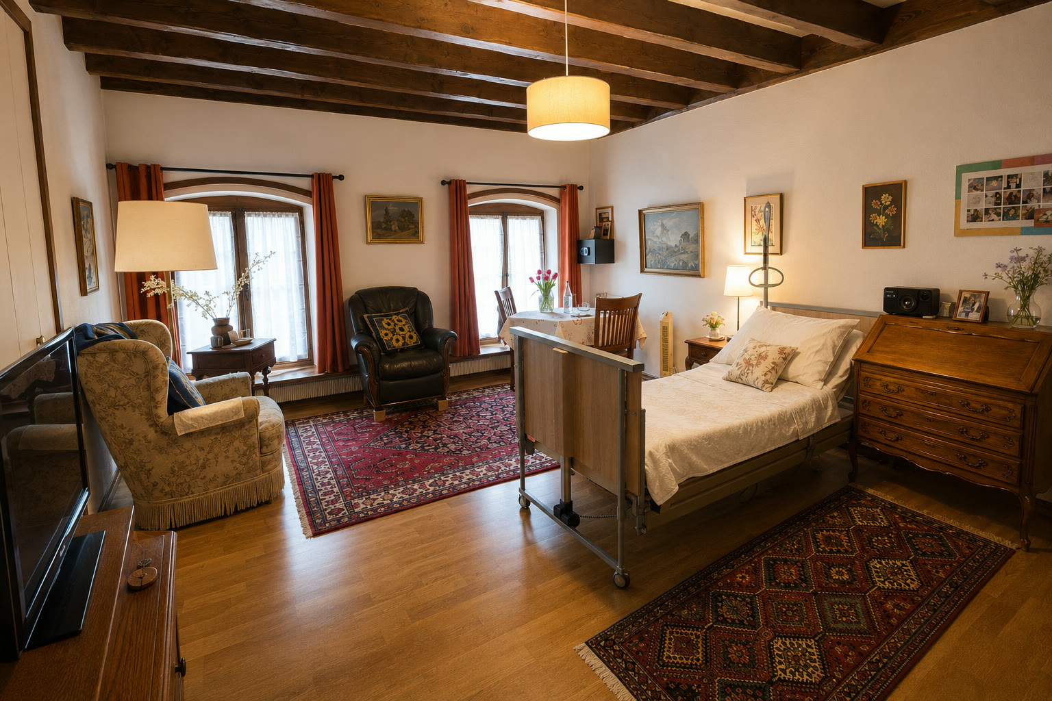 Chambre Érables, la chambre